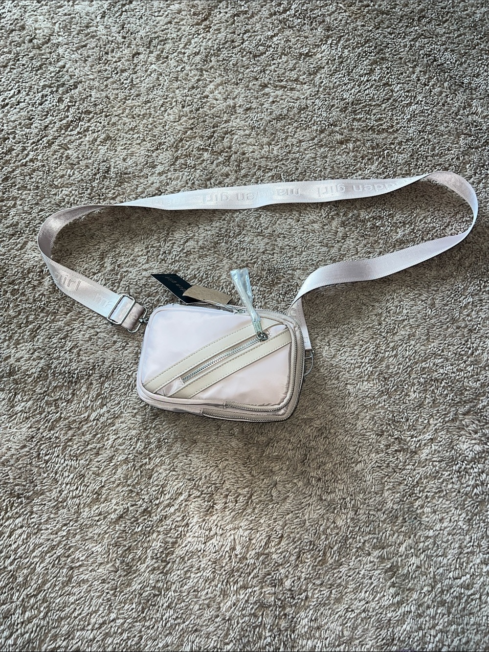 Madden Girl Taupe Sling Bag